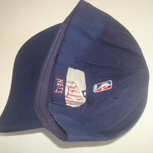 NEW JERSEY NETS REEBOK HAT CAP‎ VINTAGE 00S Y2K B2 - Picture 2 of 2